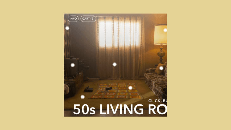 Living room website project
