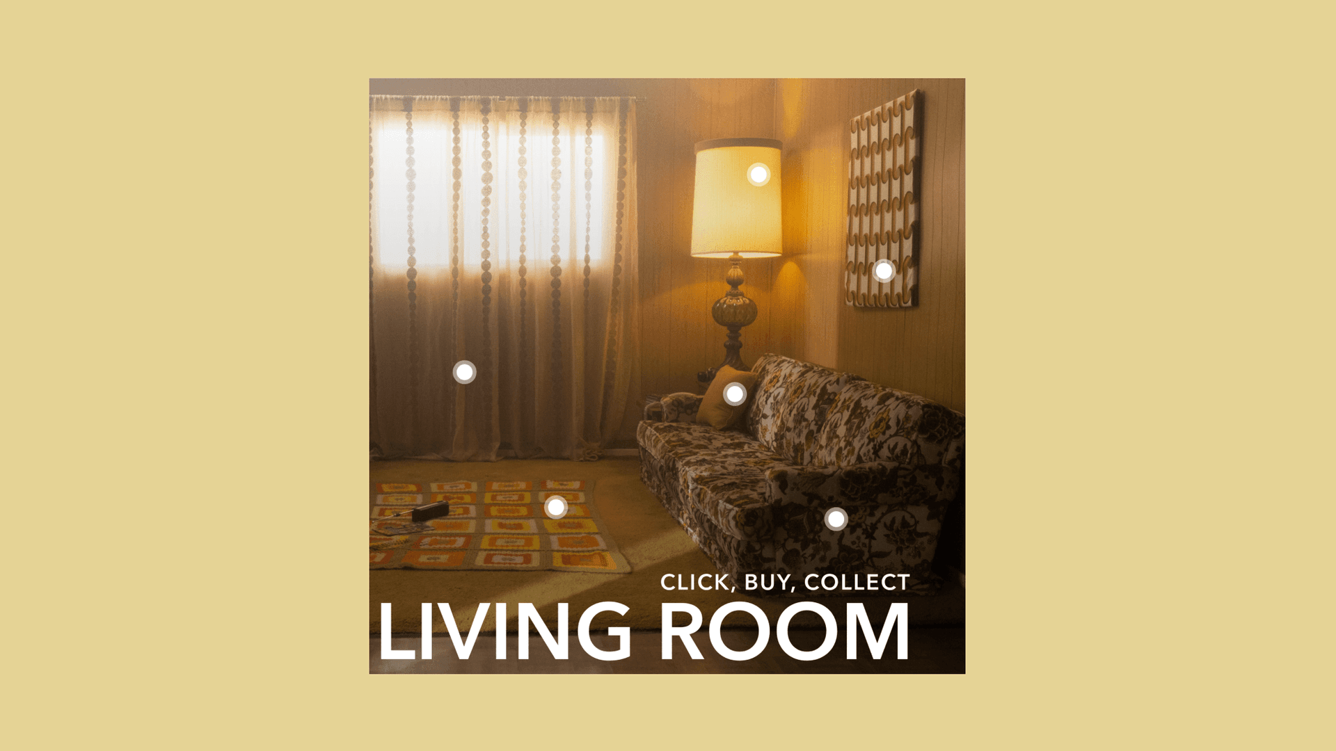 Living room website project